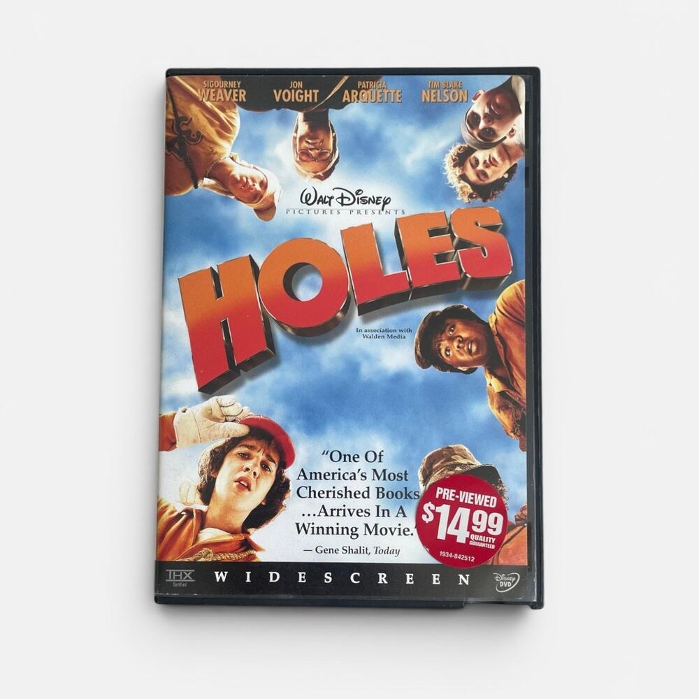 Holes Widescreen Edition Blockbuster Movie DVD
